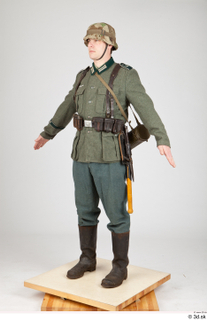  Photos Wehrmacht Soldier in uniform 4 Nazi Soldier WWII a poses whole body 0003.jpg